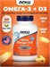 NOW Ultra Omega-3-D 90 капс. 23503