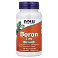 NOW Boron 3 мг 100 капс. 11433