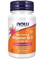 NOW Vitamin D-3 2000 МЕ 240 капс. 8436046977436