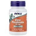NOW Zinc Picolinate 50 мг 60 капс. 9710