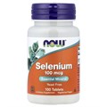 NOW Selenium 100 мкг 100 табл. 03530